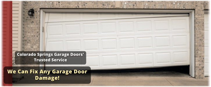 Garage Door Off Track In Colorado Springs